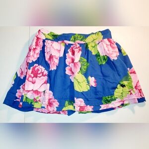 Abercrombie & Fitch Kids Floral Skirt With White Liner. Size Small